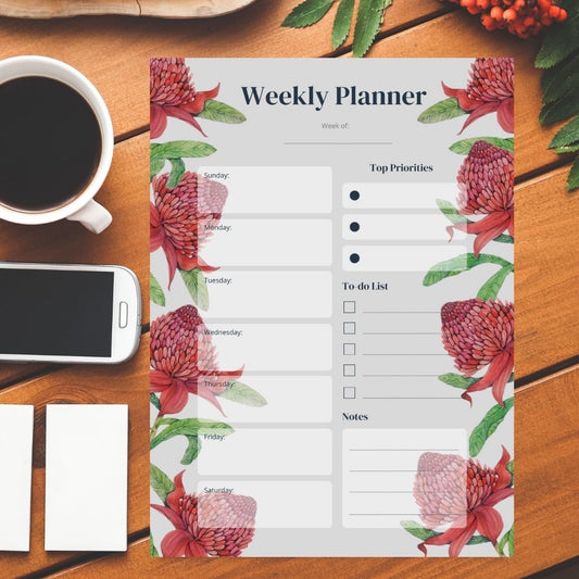 A5 Protea Weekly Planner