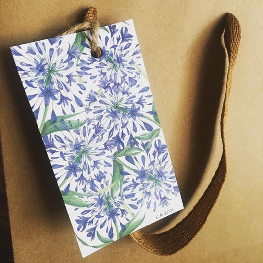 Gift Tags - Agapanthus