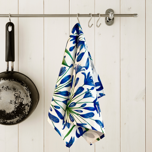 Agapanthus Tea Towel