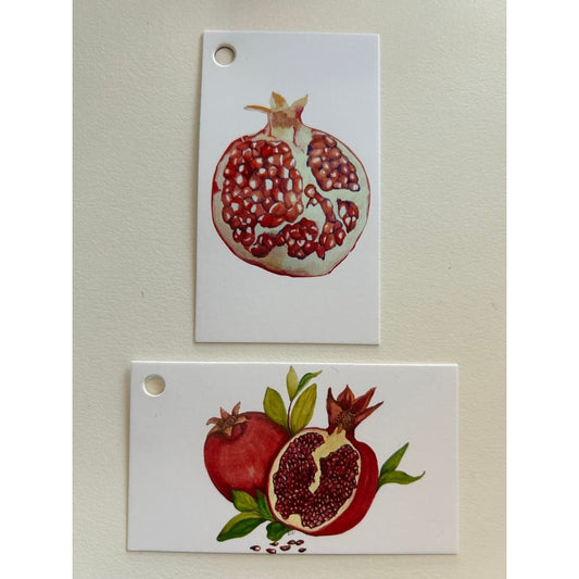 Gift Tags Pomegranate