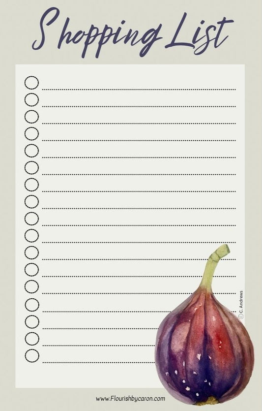 Fig Shopping List